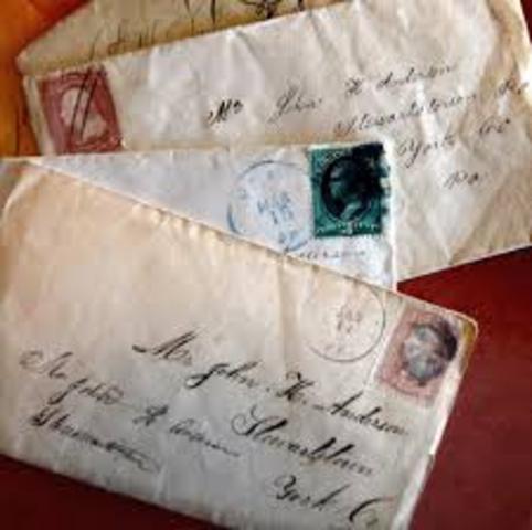 Greencastle, IN a letter from his father 14th letter