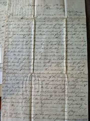 Decatur, GA a letter to his father the 17th  letter