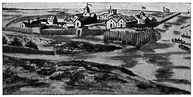 First settlers arrived at Jamestown