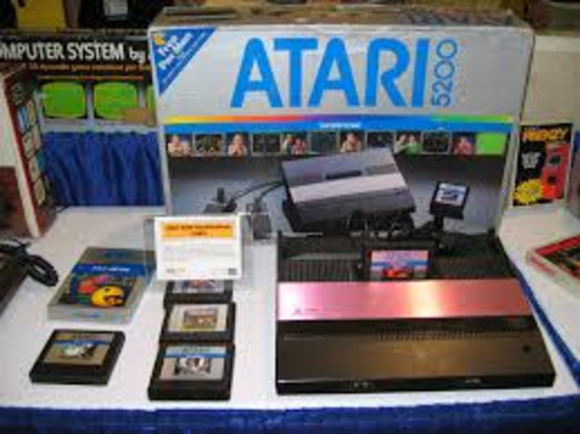 Atari releases the Atari 5200 to compete with Coleco's Colecovision
