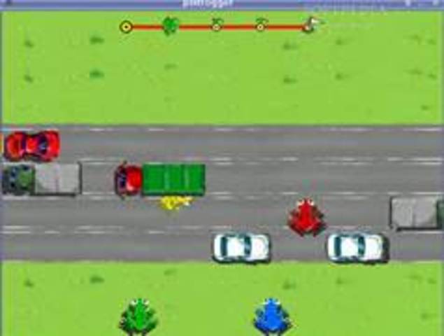 Frogger- Player directs frogs to their homes by crossing a busy road and navigate a river full of hazards. Skillful players obtain bonuses.