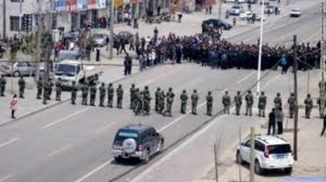 China's under martial law