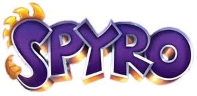Spyro: The series takes place primarily in The Dragon Realms, and features the protagonist Spyro the Dragon, and his friend, Sparx