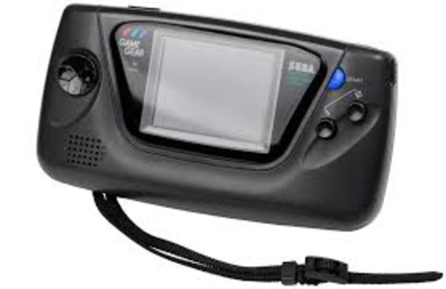 Sega Game Gear, was a portablable sega consol