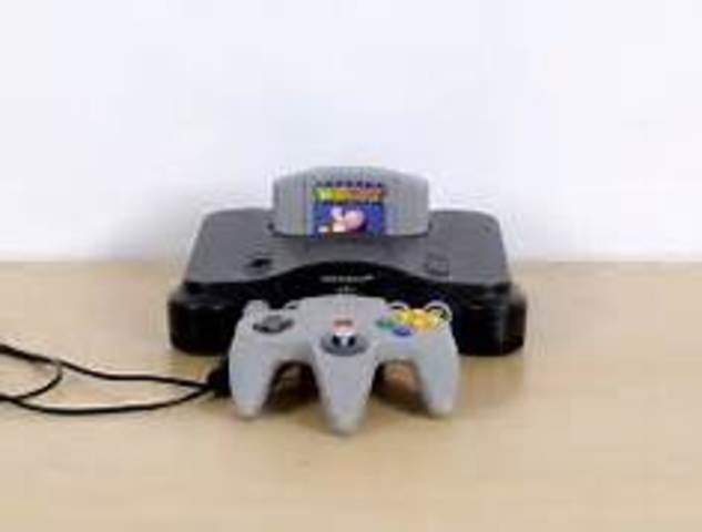Nintendo 64- N64, was Nintendo's third home video game console for the international market.