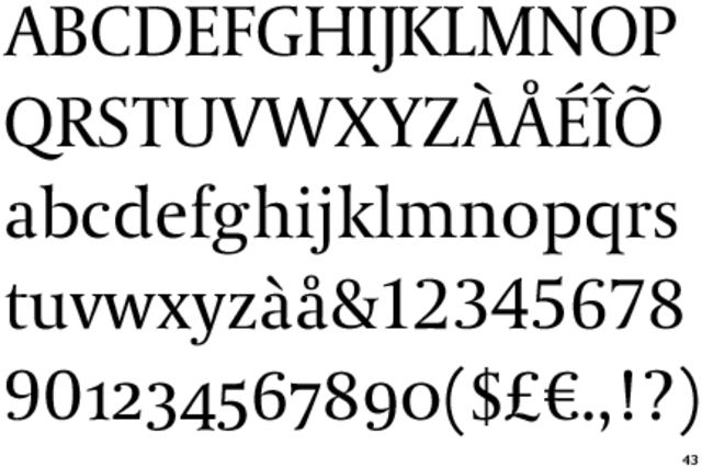 Gerard Unger diseñó el tipo Coranto