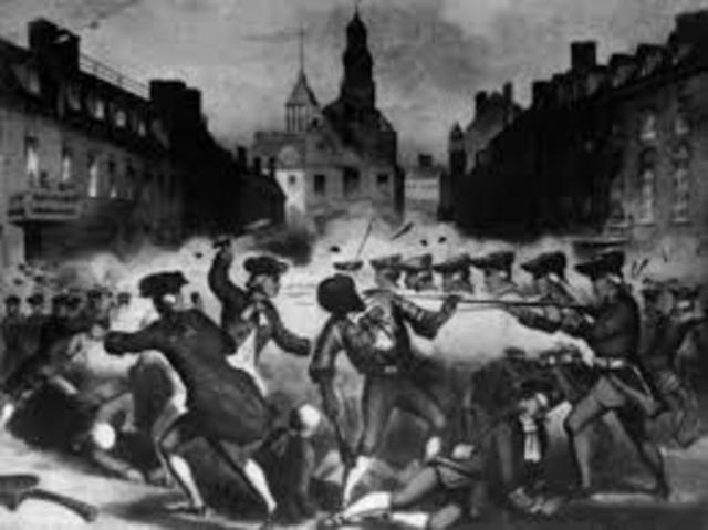 March 5, 1770 Boston Massacre
