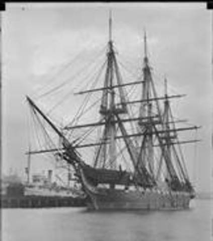 Uss constitution scores a victory