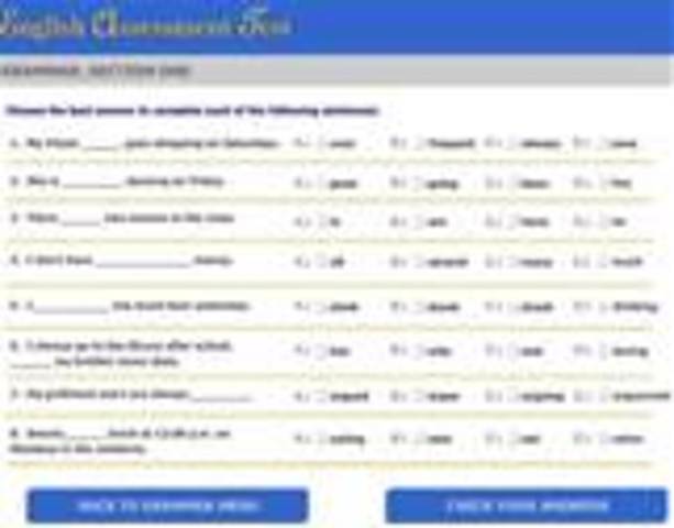Predictions- Computer replaces texts and tests are on-line. This saves on paper and is an on-line record.
