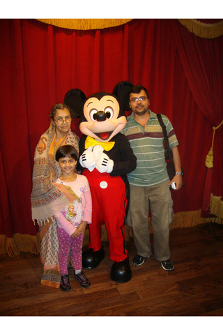 MICKEY, GRANDMA, & ME!