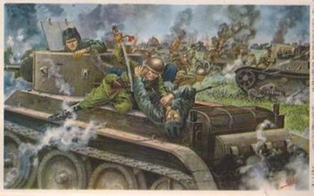 Germany began to build the rest of the armed forces as well as back-up