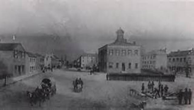 he was going to Gallatin, a town in nashville