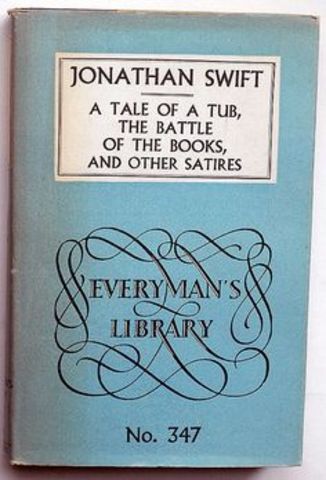 Released two books, "A Tale of a Tub" and "The Battle of the Books."