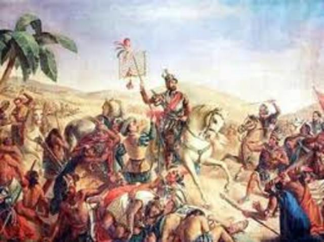 The Spanish take Cuba