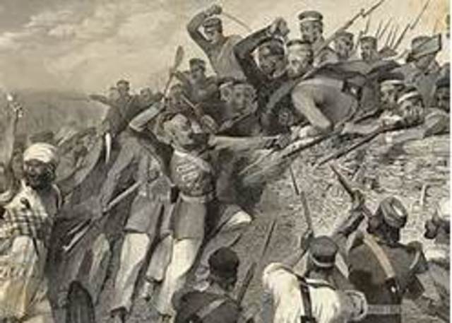 Sepoy Mutiny in India