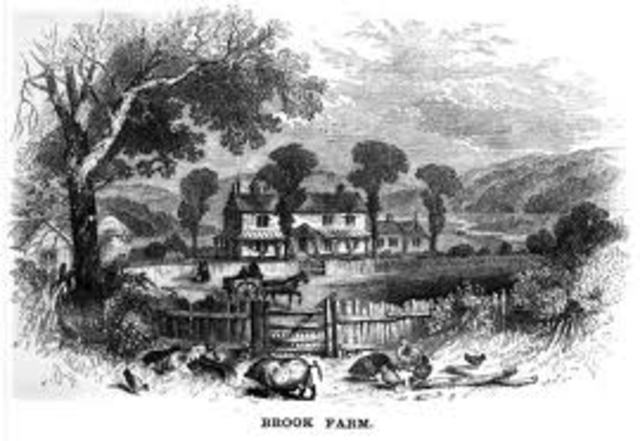 George Ripley founds Brook Farm