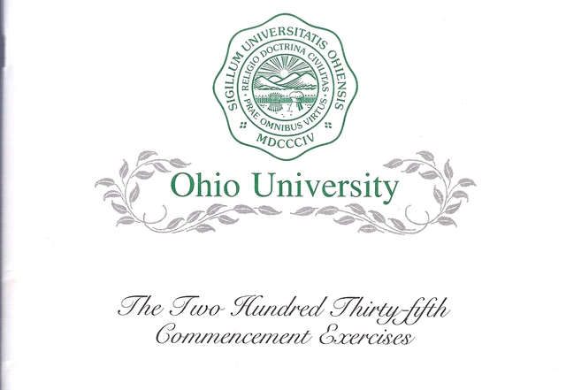 Transfered to Ohio University