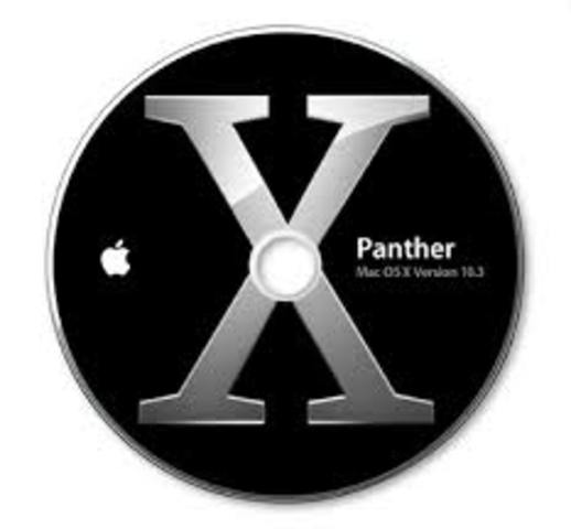 Mac OS X Panther (versión 10.3)