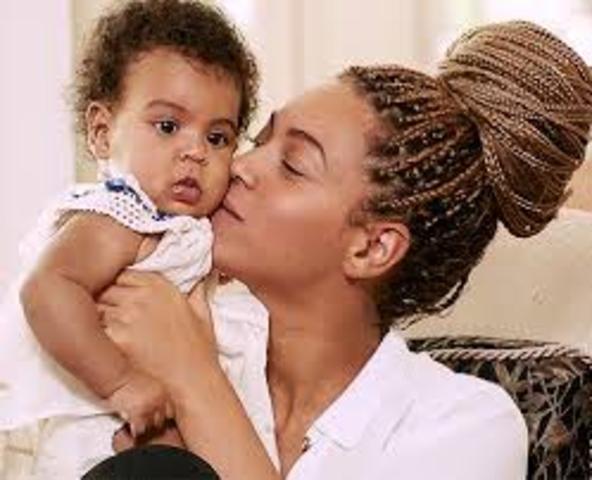 Beyoncé gave birth to her daughter Ivy