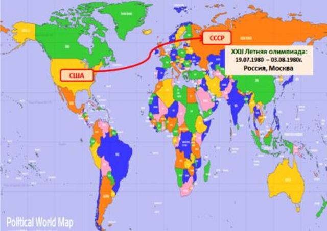 СССР, Россия, XXII Летняя олимпиада