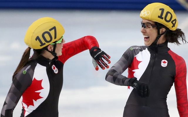 Women's 3,000M relay short-track speedskating