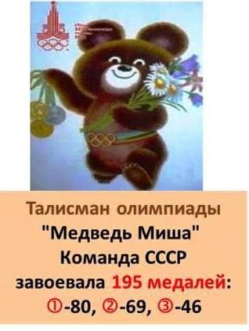 Талисман XXII Летней олимпиады