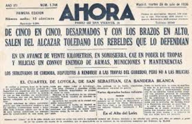 Conquista del Alcázar de Toledo