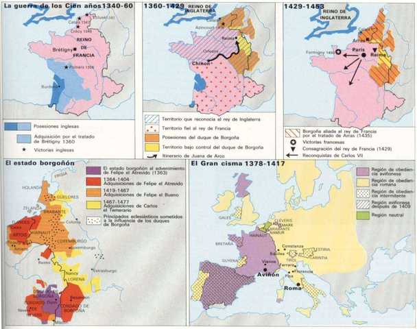 Eduardo III de Inglaterra se proclama heredero de la corona francesa, e inicia las hostilidades contra Felipe VI de Francia; es el inicio de la Guerra de los Cien Años.