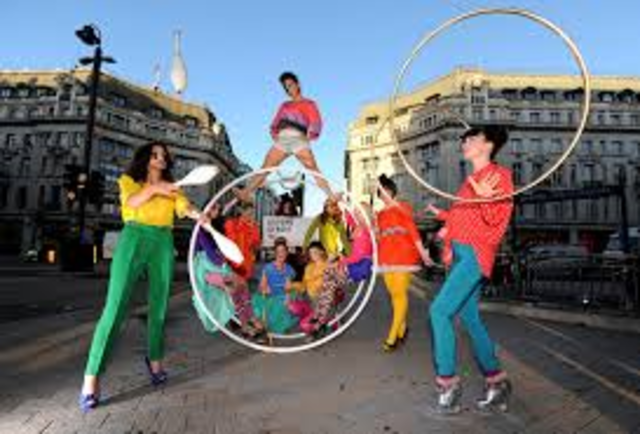 the begging of cirque du soleil