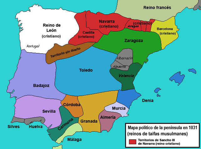 Los reinos de taifas