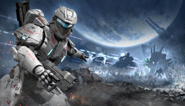 Halo, only playable on microsoft consoles