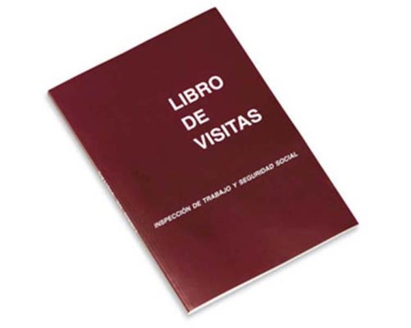 Adquisicion del libro de visitas y calendario laboral.