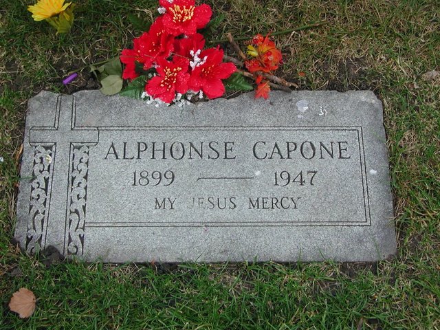 Capone Dies of complications from Syphilis