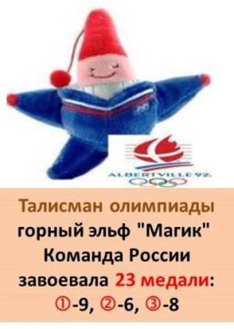 Талисман XVI Зимней олимпиады