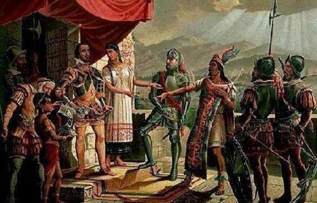 Cortes and the Aztecs