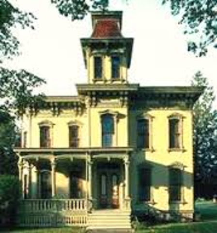 The Grierson house is built