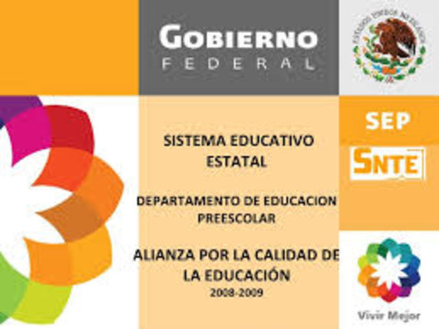 2008,  DIEZ PROPÓSITOS  PARA LA ALIANZA POR LA CALIDAD EDUCATIVA EN MÉXICO