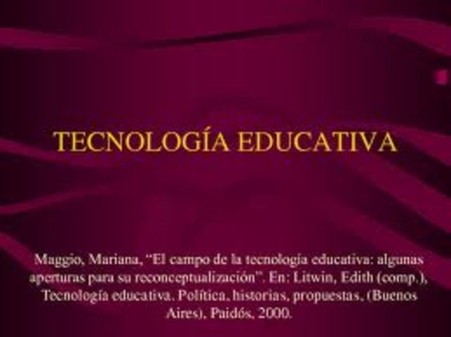 Definicion de Tecnologia Educativa por Clifton Chadwick