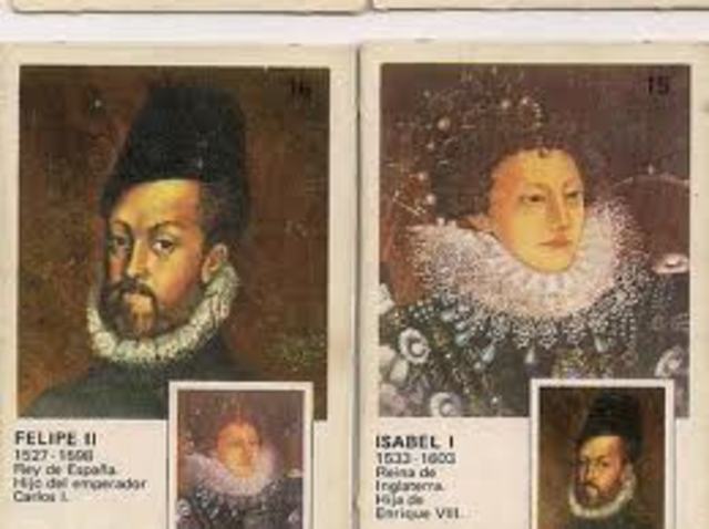 Isabel I y Felipe II
