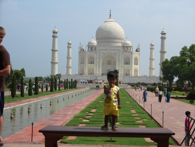 Visit to Taj Mahal in India