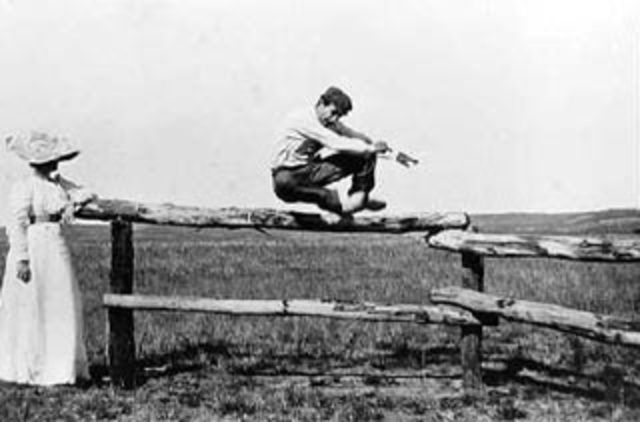 John Reynella arrives