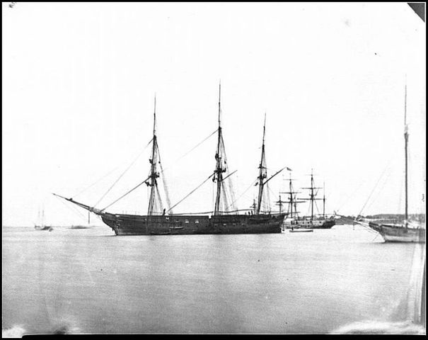 He starts working on school ships