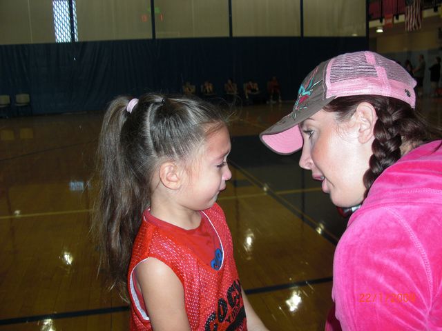 First basketball game