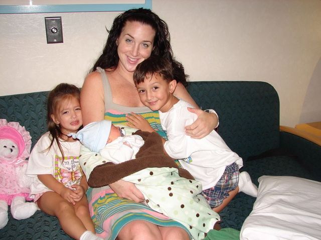 New baby brother Cruz