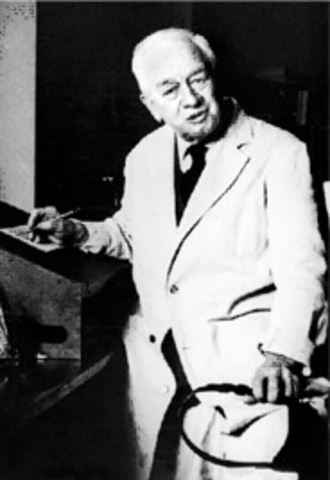 Peyton Rous discovers cancer causing virus