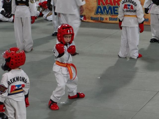 First Karate Tournament