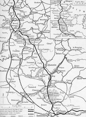 Allies break through Hindenberg line