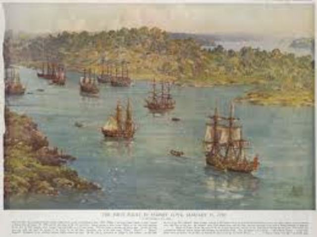 The First Fleet