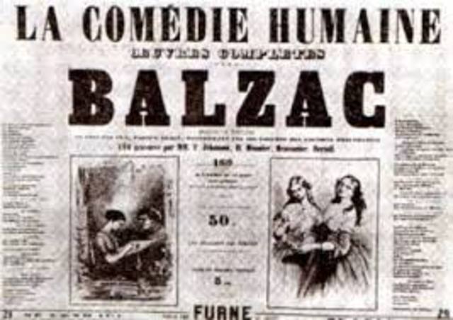 Début de l'écriture de La Comédie Humaine