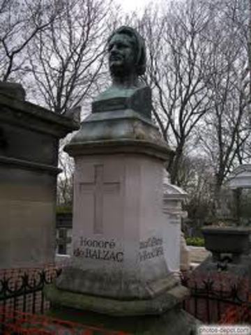 Mort de Balzac